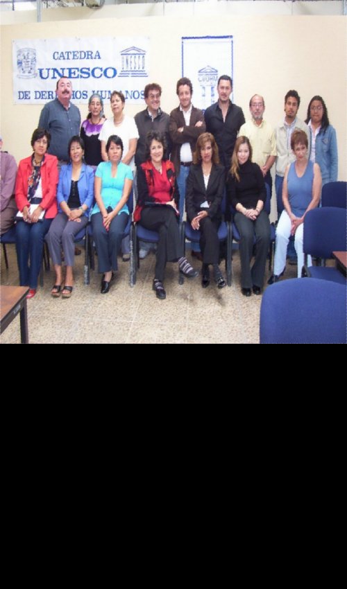 Participantes en la clausura del evento